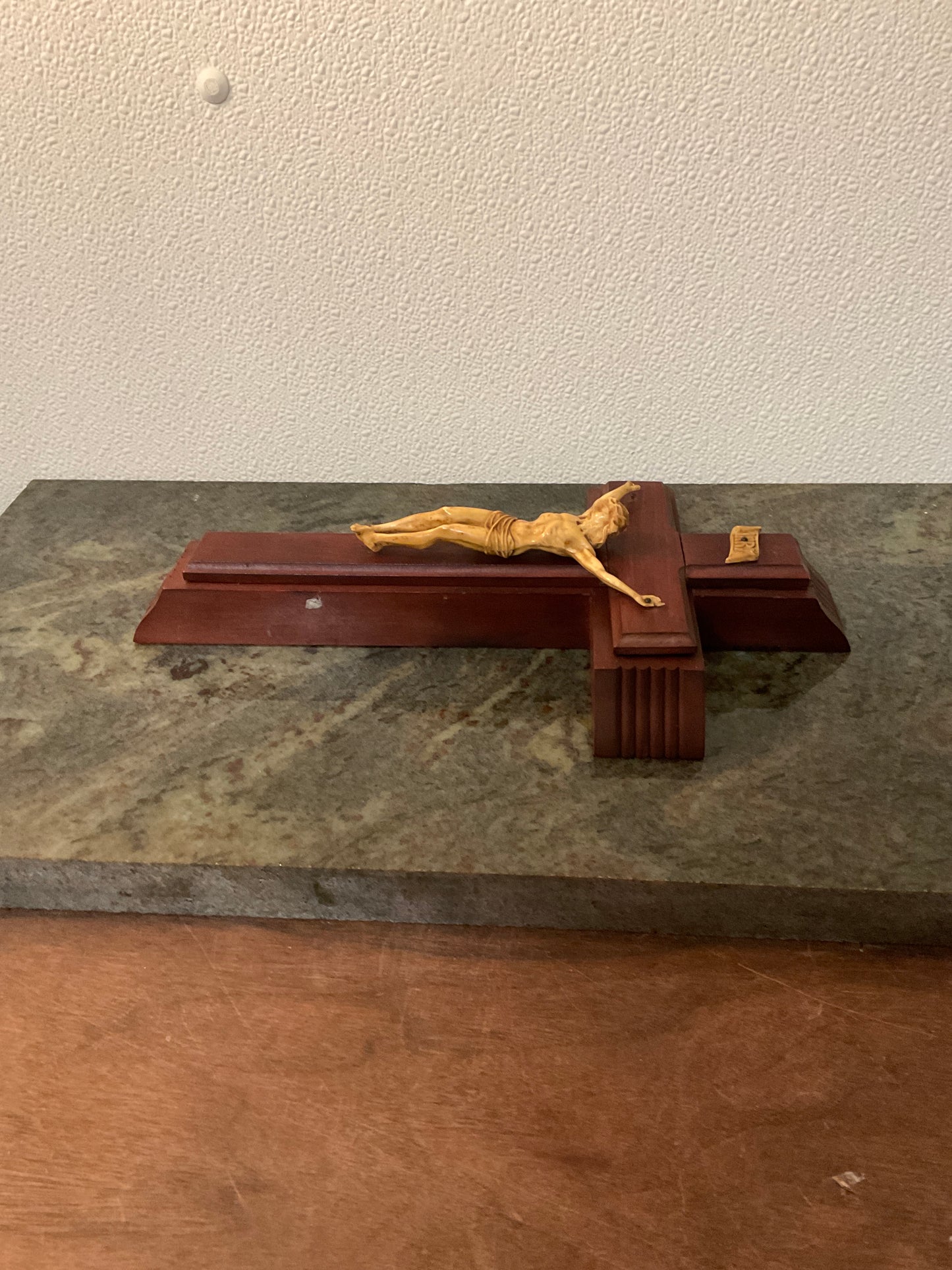 Vintage Wooden Crucifix