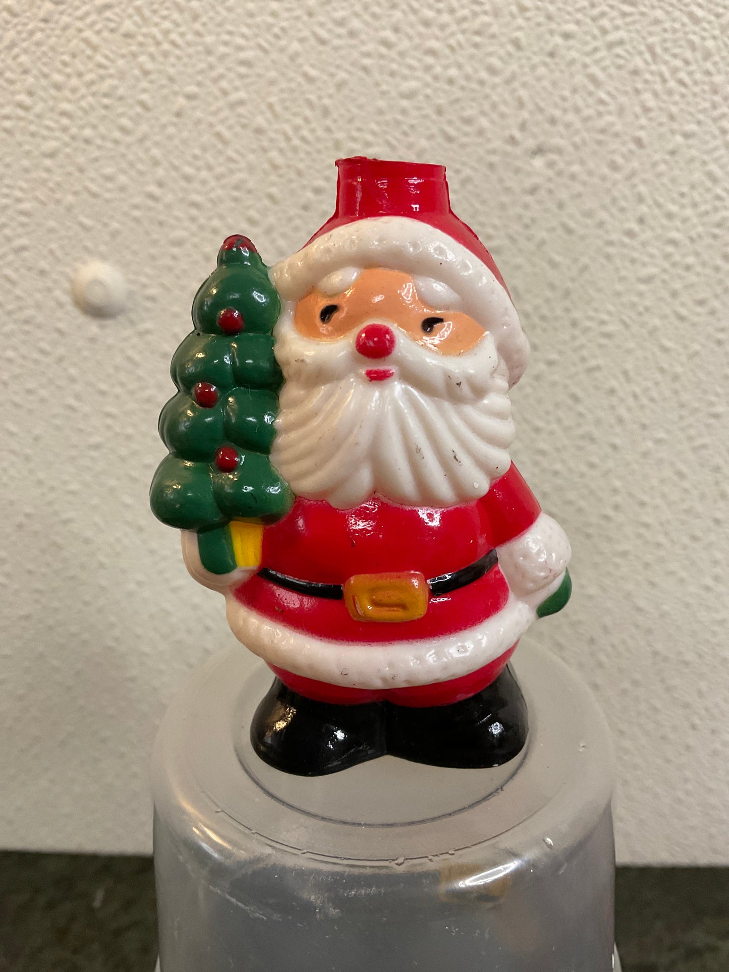 Vintage Santa Blow Mold Light Cover