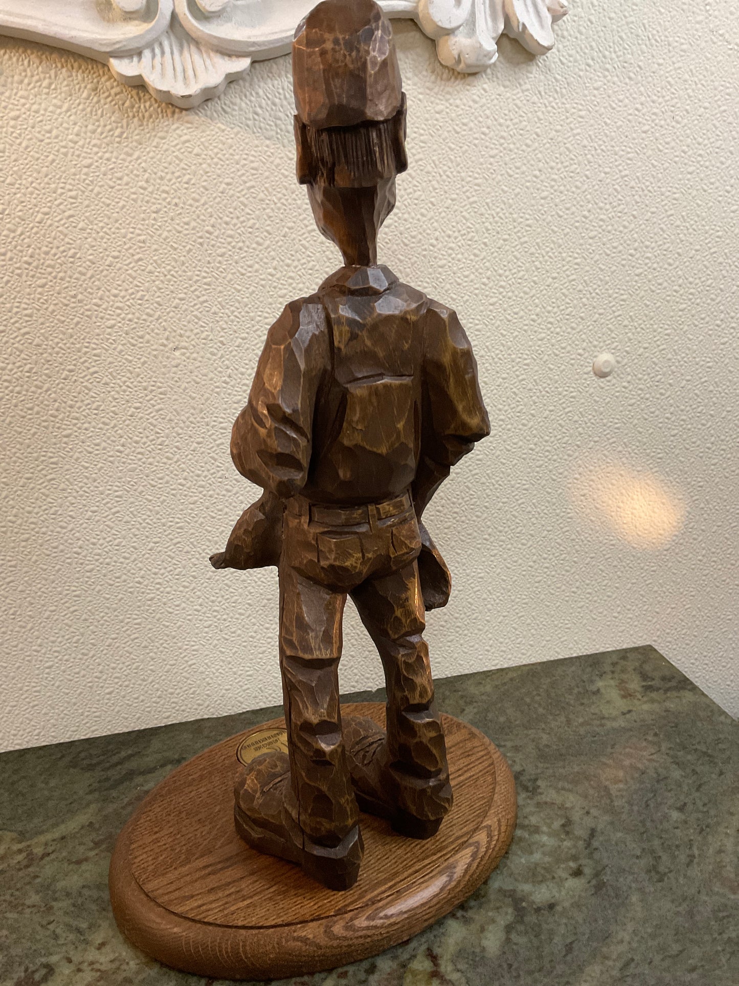 Vtg Ducks Unlimited Doug Dutenhoeffer signed Wood Duck Hunter 1990