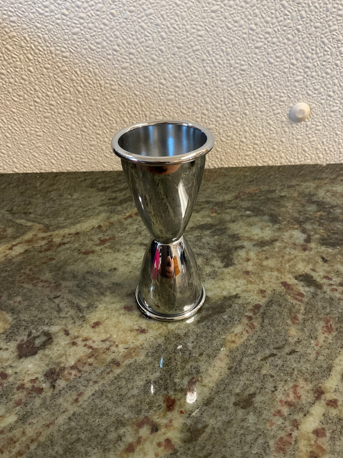 Double Tin Whiskey Shot Glass