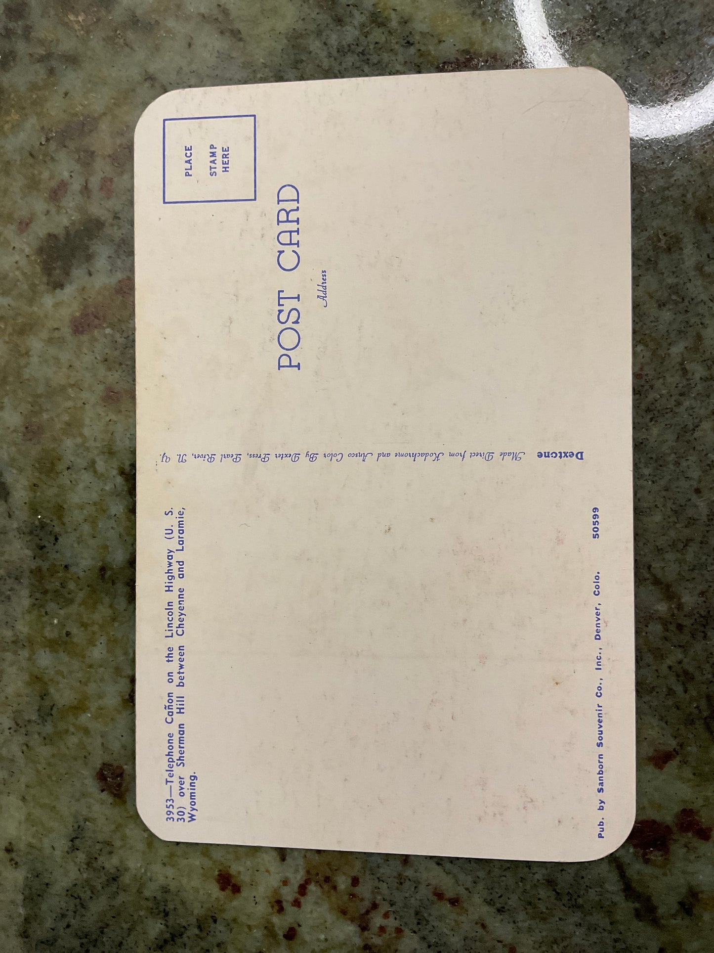 Vintage Post Card
