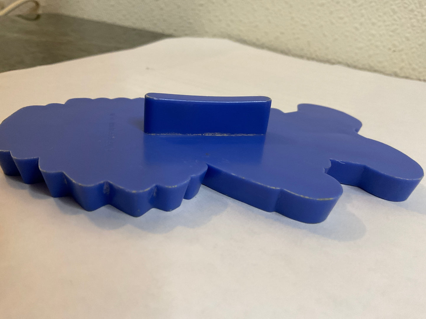 Blue Plastic Rag Doll Cookie Cutter