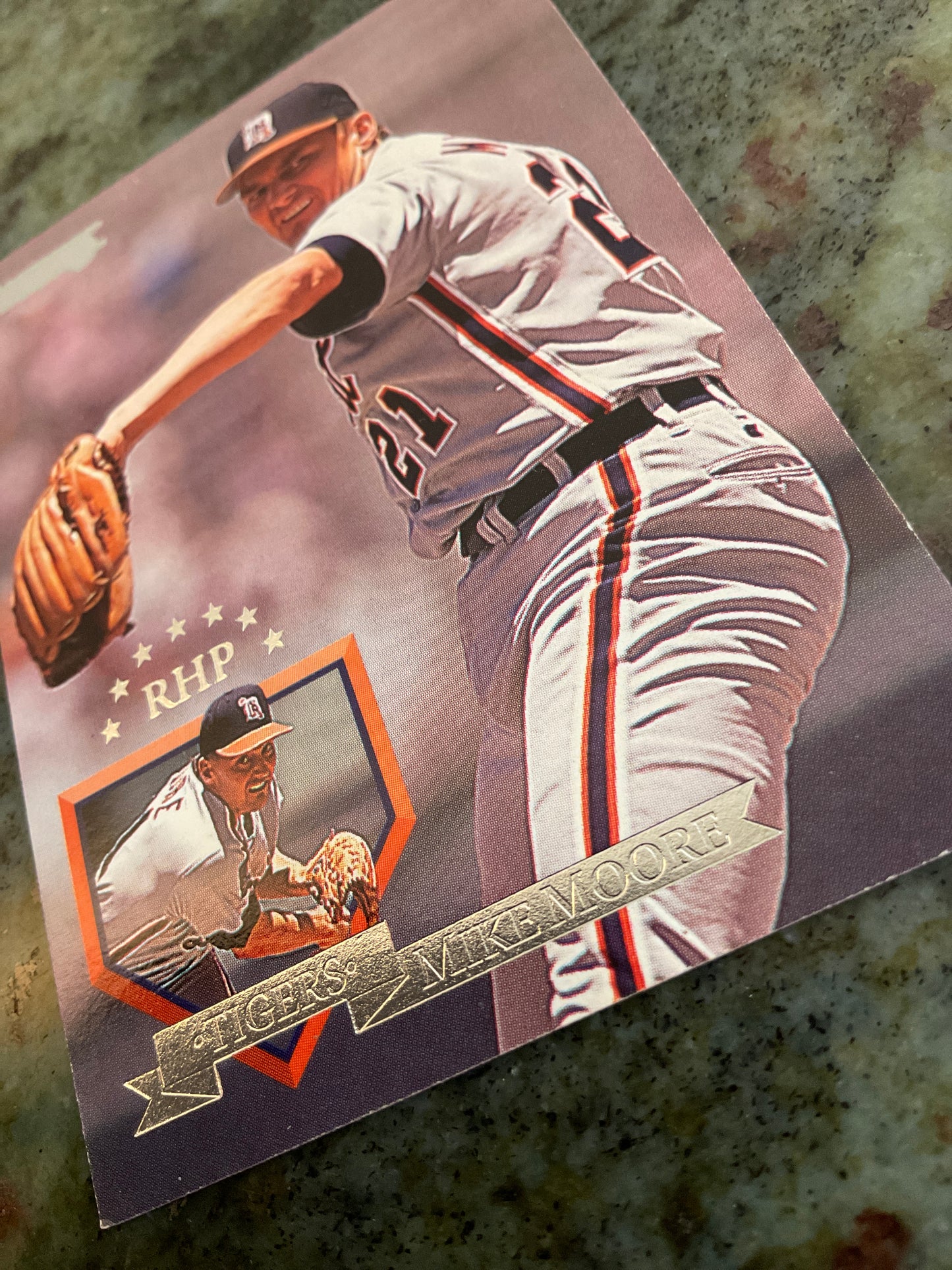 Mike Moore 1994 Dunross Baseball Card