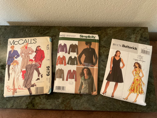 Bundle of 3 Sewing Patterns