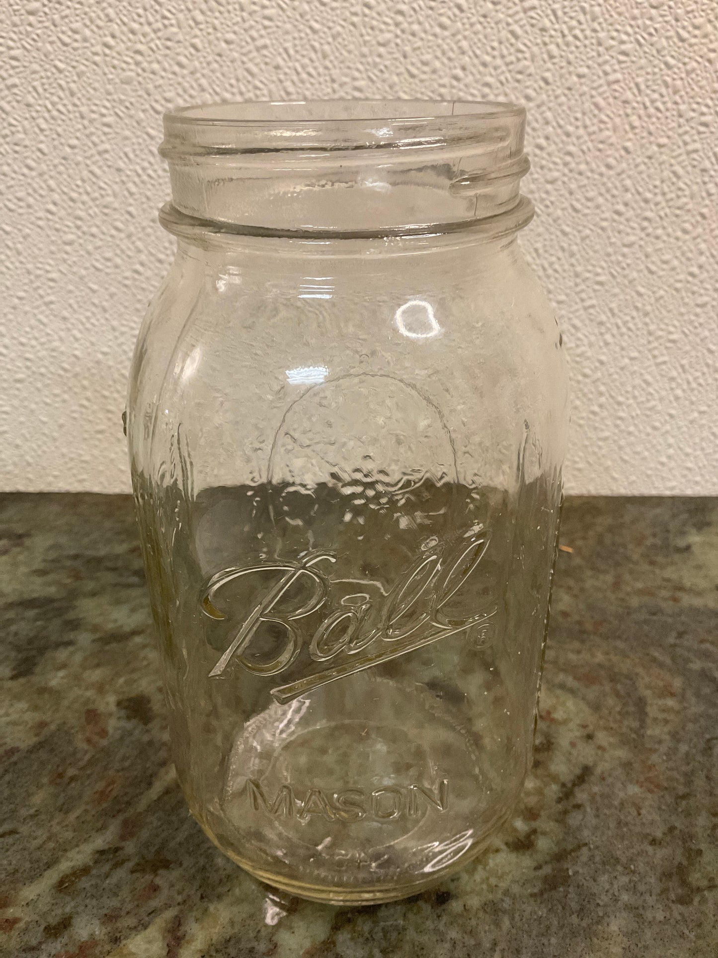 Ball Mason Jar Clear Glass