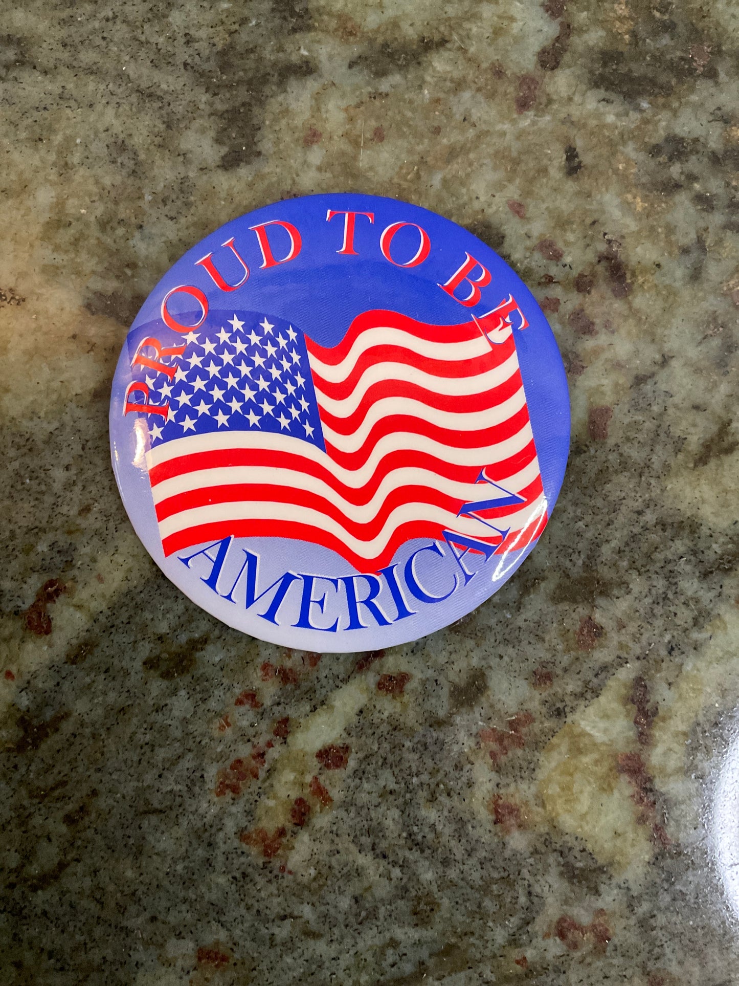 Proud to be American Button