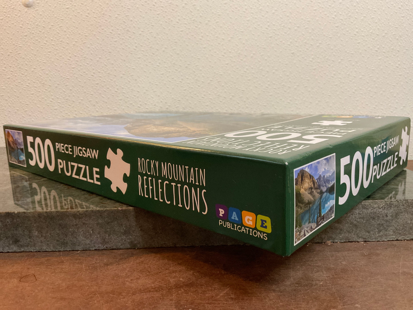 500 Piece Rocky Mountain Reflections Puzzle