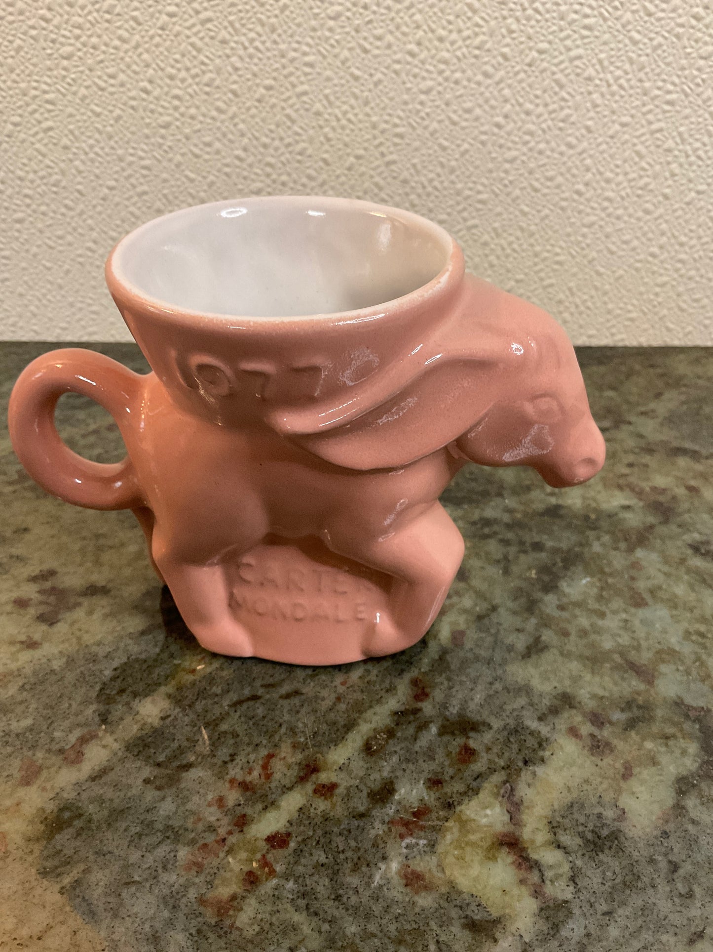 Vintage Frankoma Donkey 1977 mug