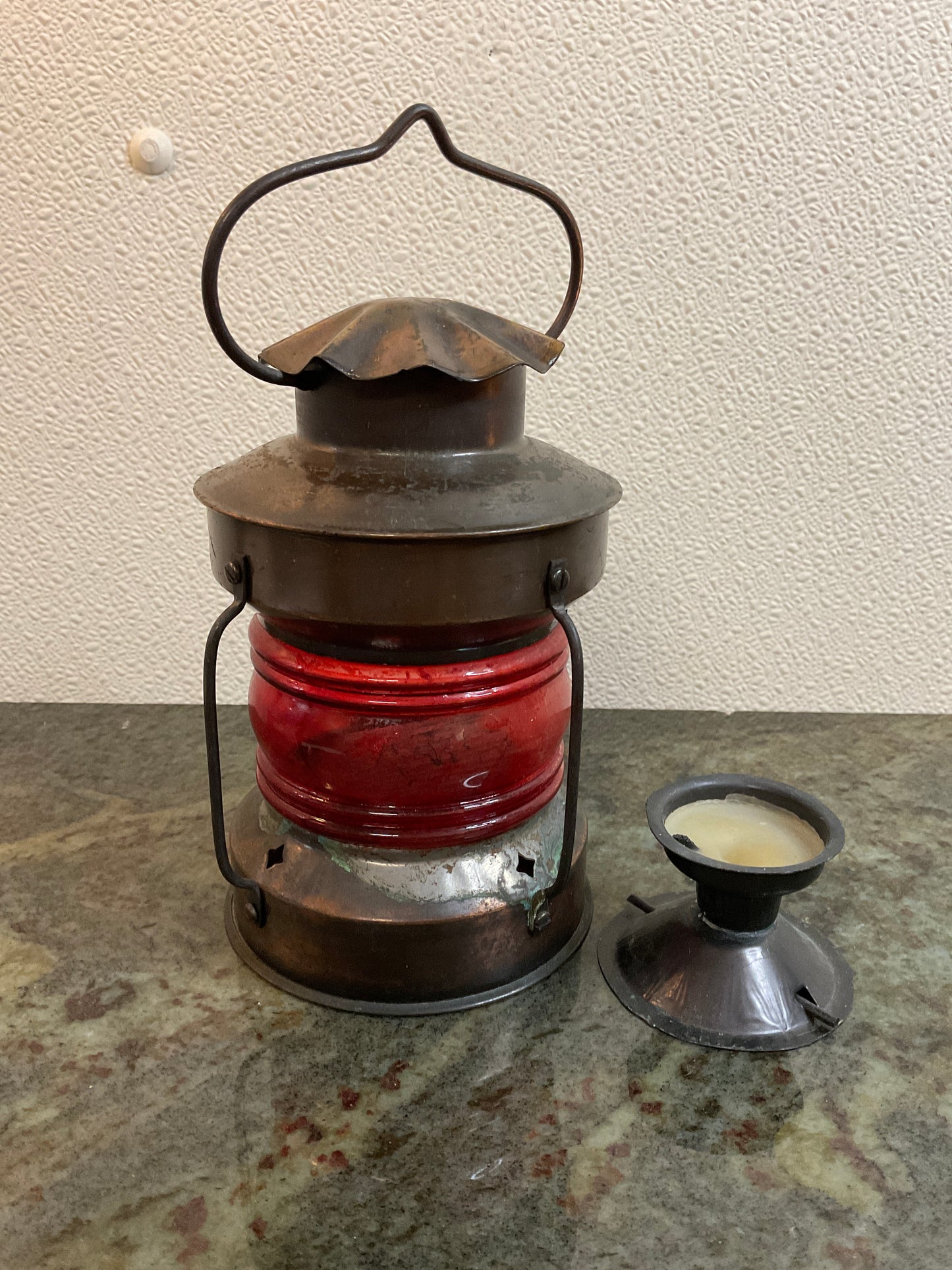 Vintage Ship Lantern