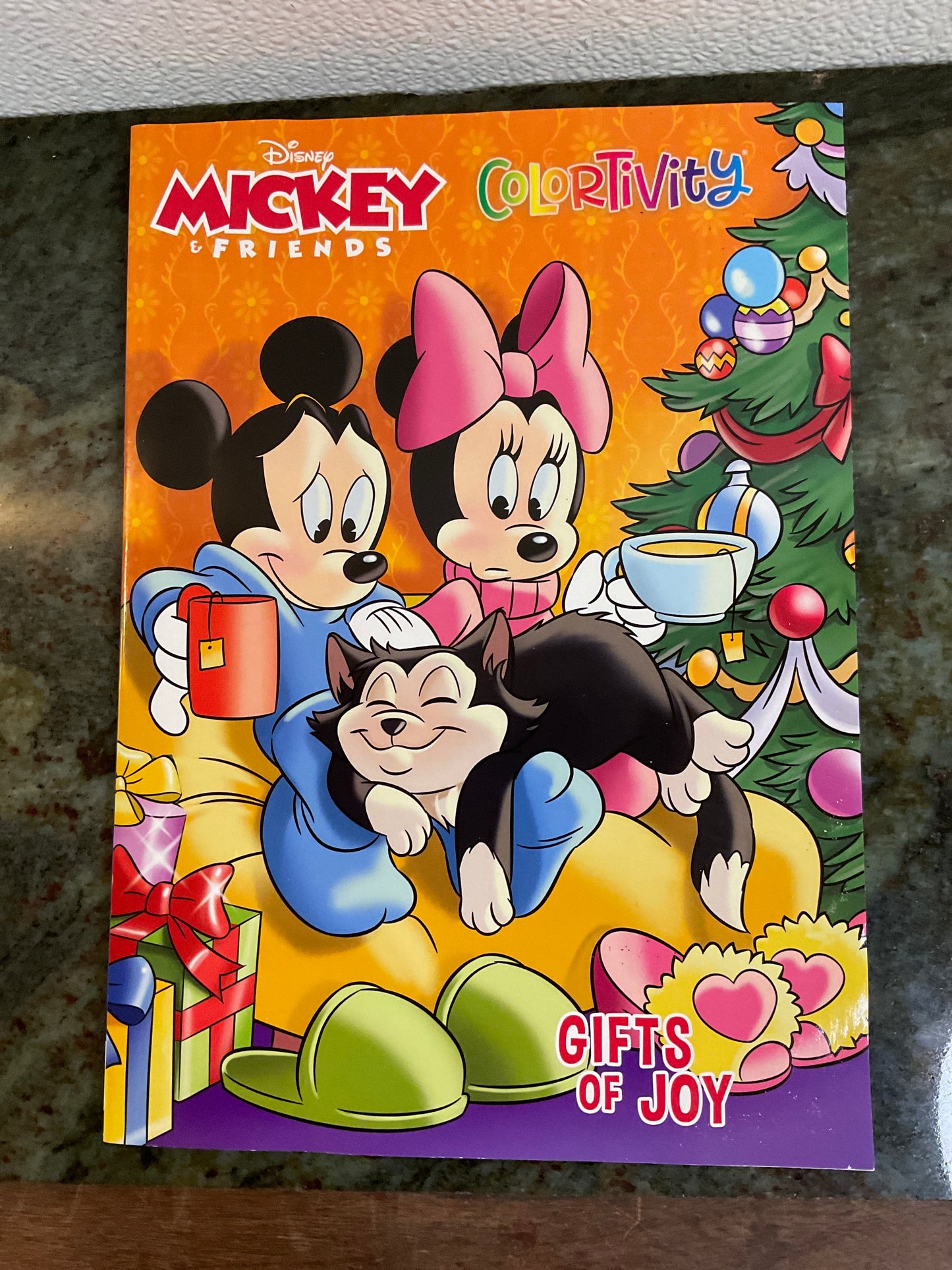 Disney Mickey & Friends Colortivity Gifts of Joy Coloring Book