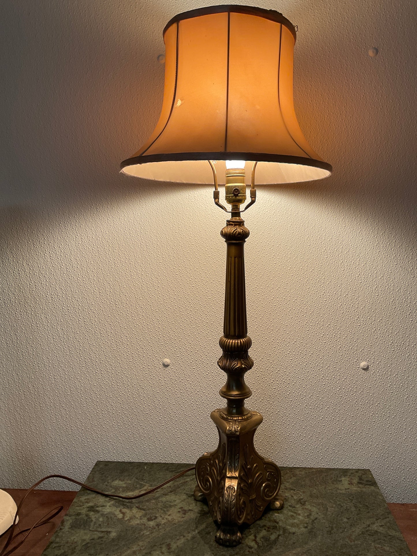 Antique Brass Table Lamp