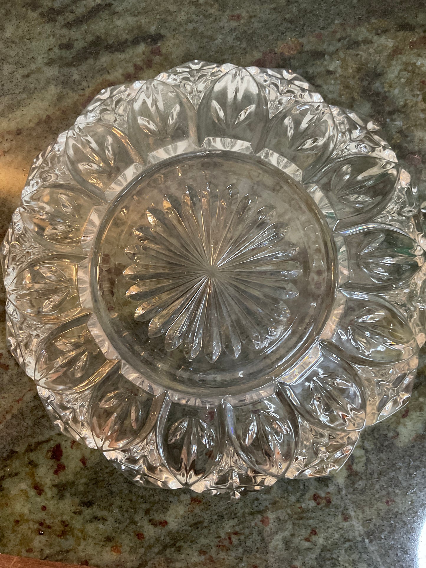 Vintage 1960’s Federal Pressed Glass  “ Petal” Pattern