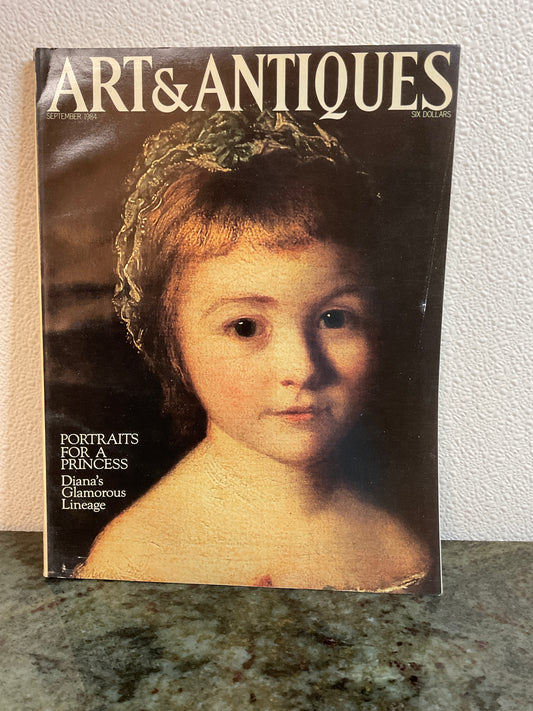 Art & Antiques Magazine September 1984