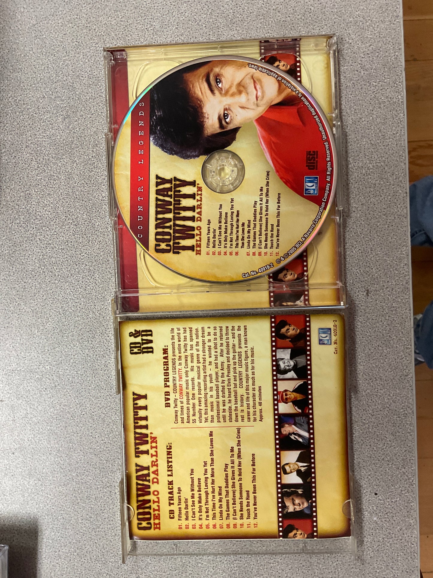 CD 2Disc Set Conway Twitty Hello Darlin’