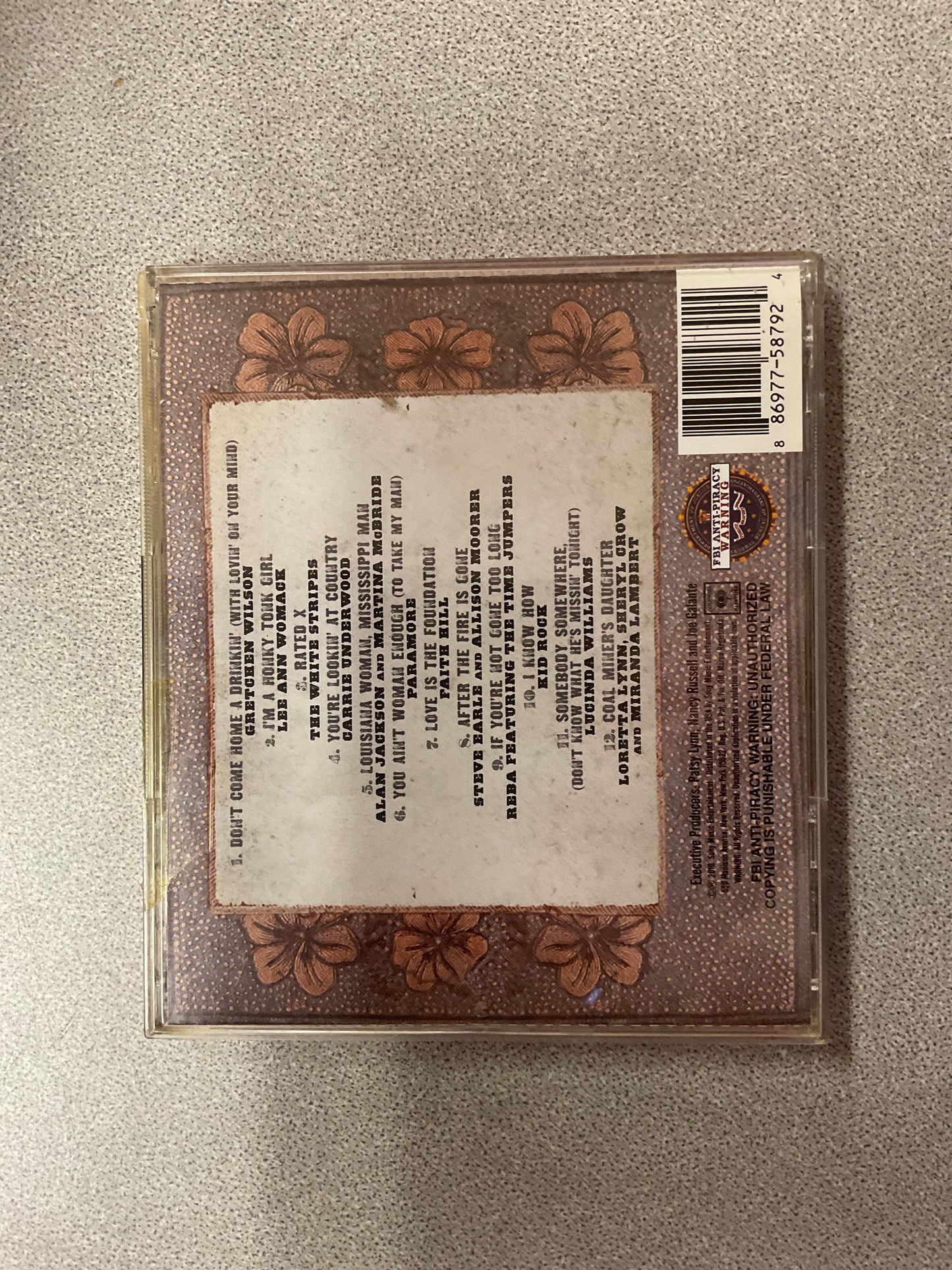 CD Tribute to Loretta Lynn Coal Miner’s Daughter