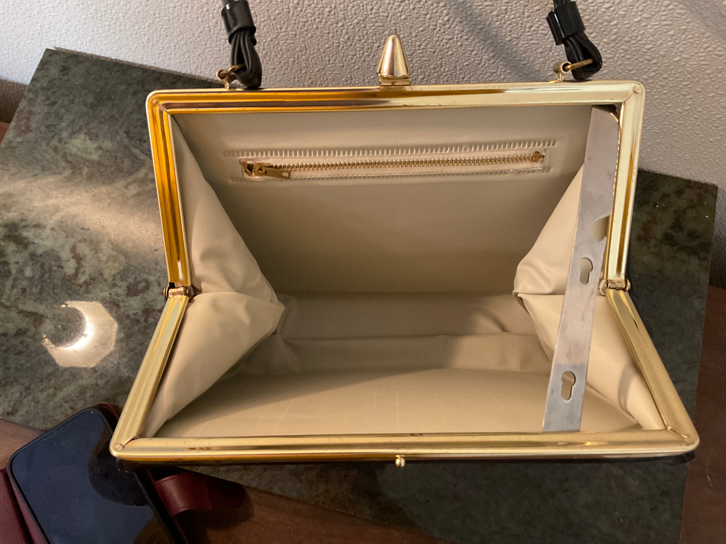 Vintage Black Handbag/Purse