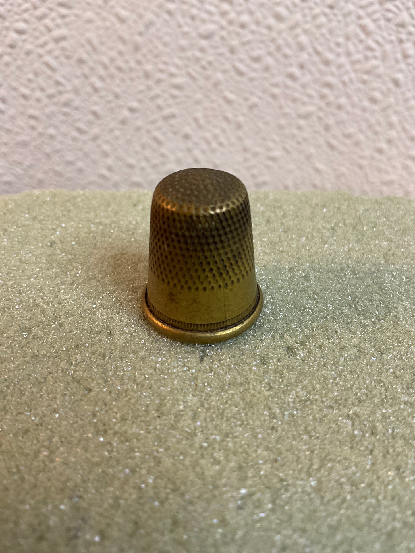 Vintage Brass Thimble