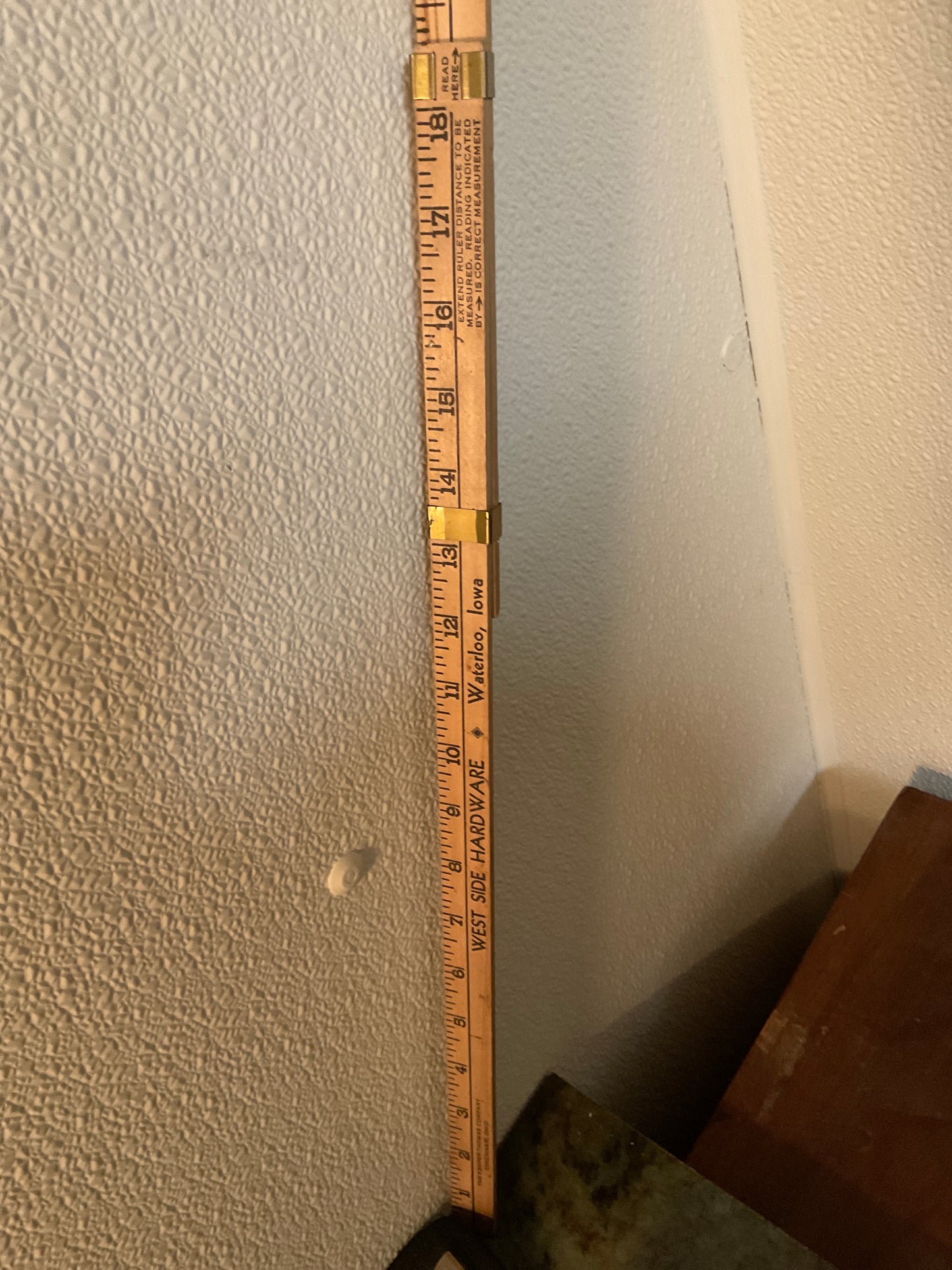 West Side Hardware, Walt IA 36” Sliding Ruler