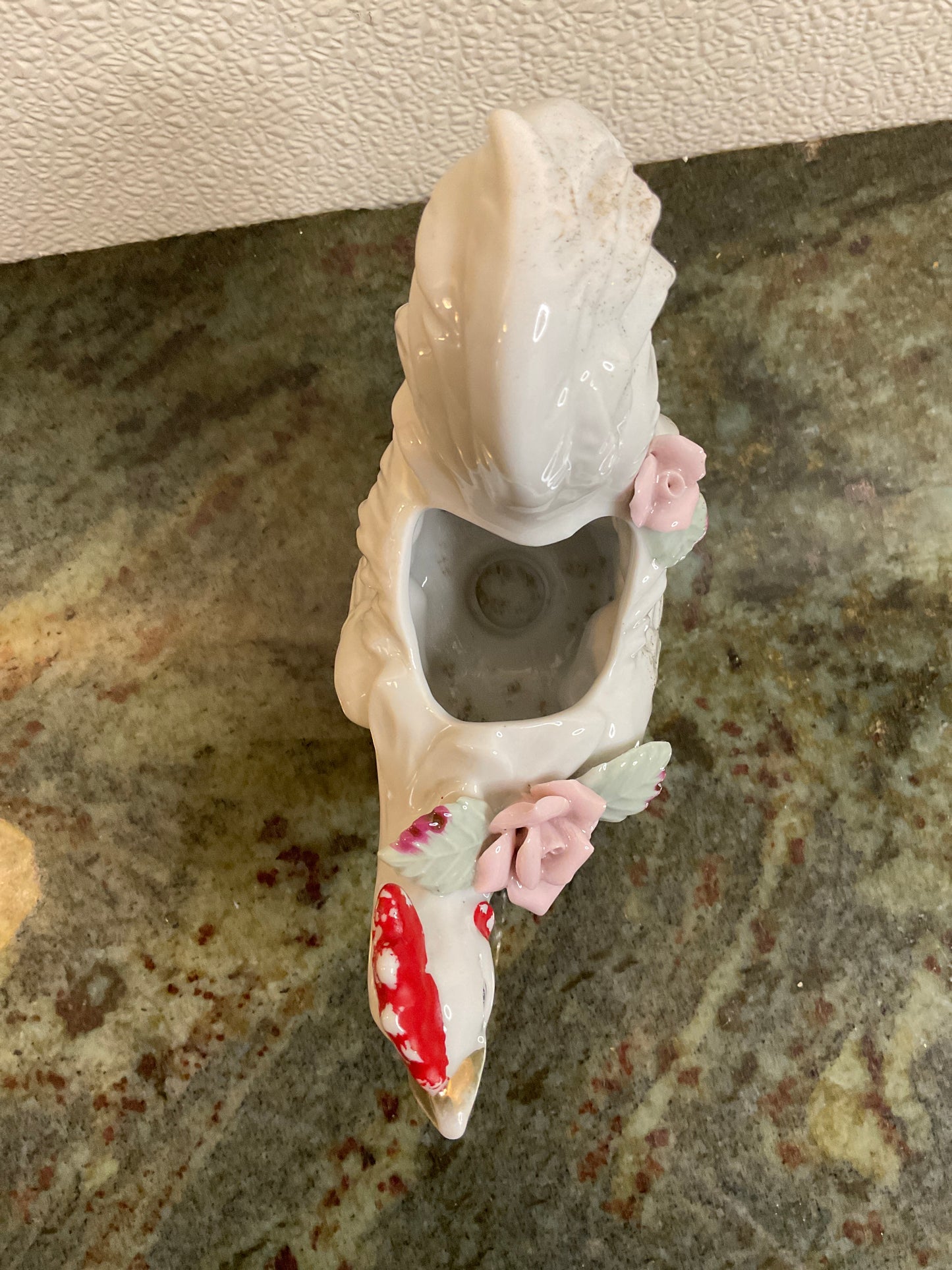 Antique Rooster Planter