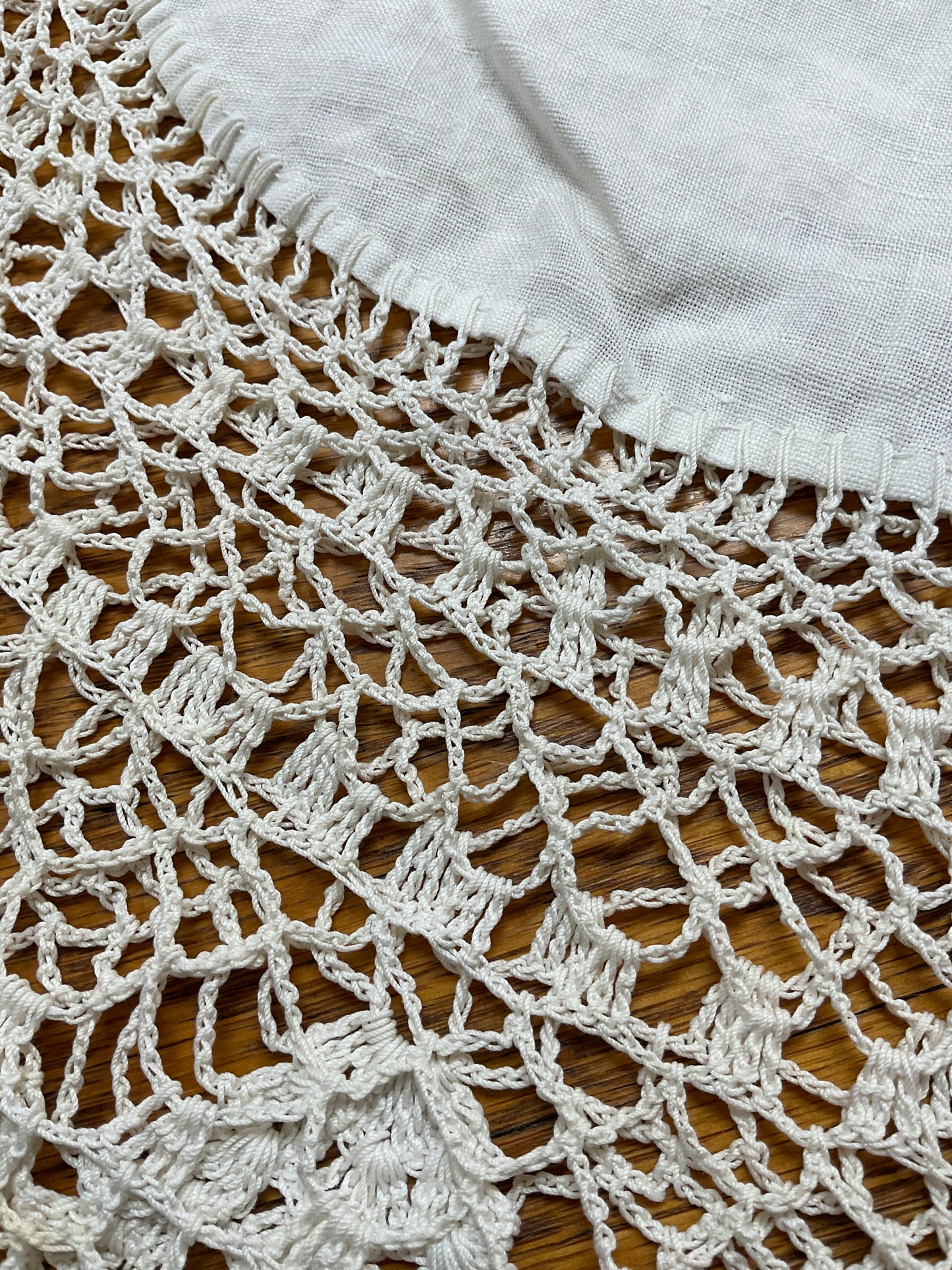 Vintage Round Crocheted Doily