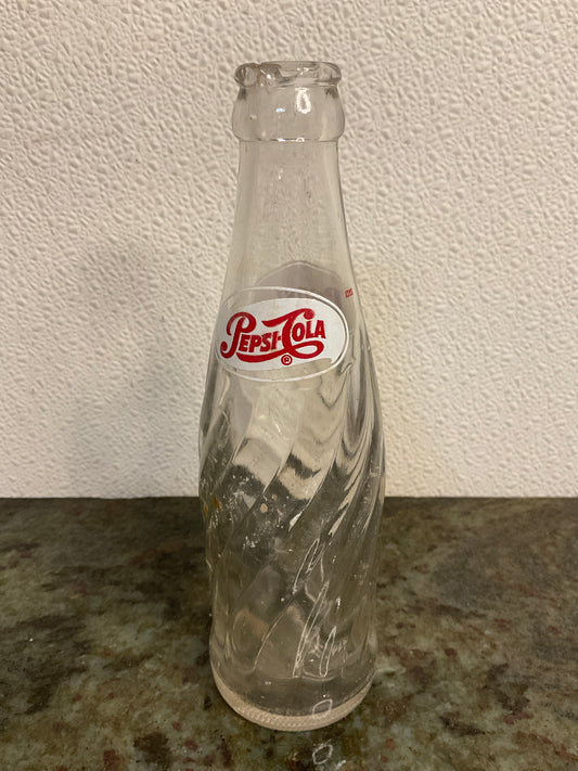 Vintage Pepsi-Cola Swirl Bottle