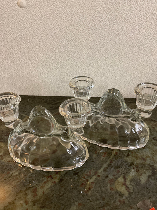 Set of Two Candle Holders
