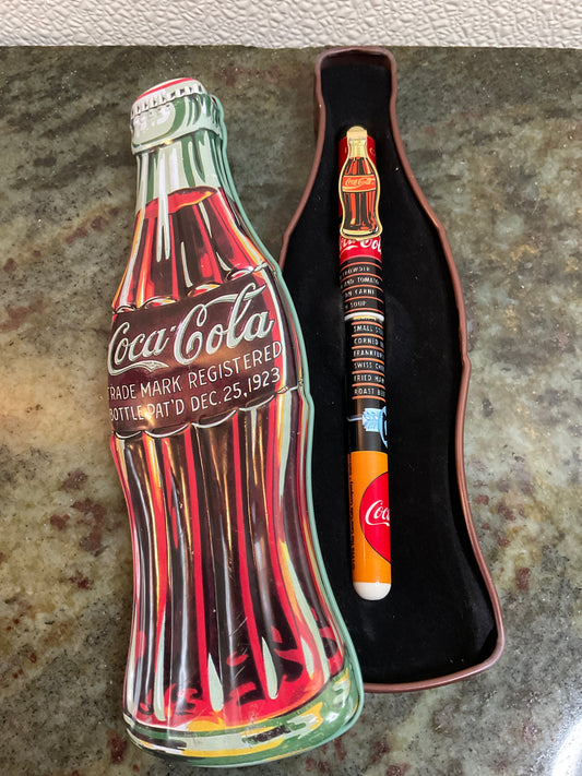 Coke Tin/pen