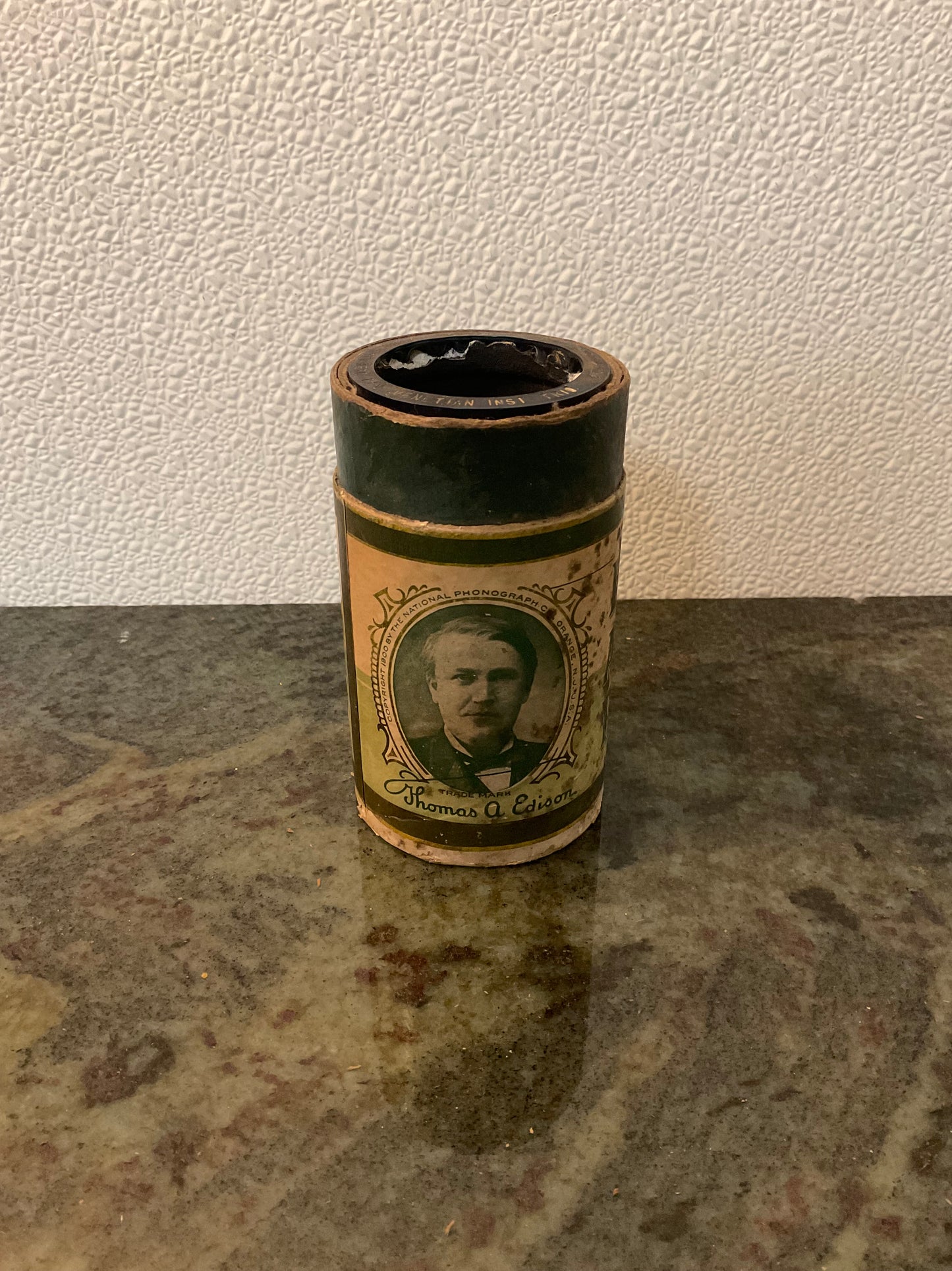 Edison Phonograph Cylinder