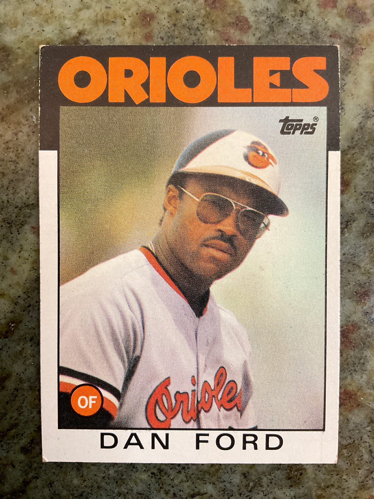 Dan Ford 1986 Topps Baseball Card