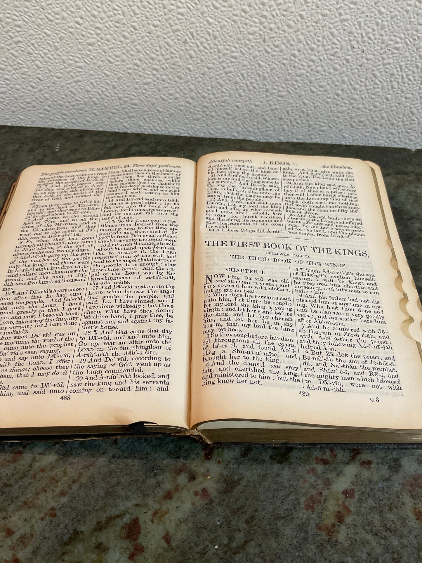 Antique Bible ( Estimated 1921)