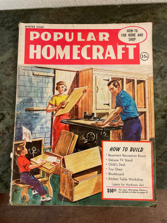 Popular Homecraft Winter 1956
