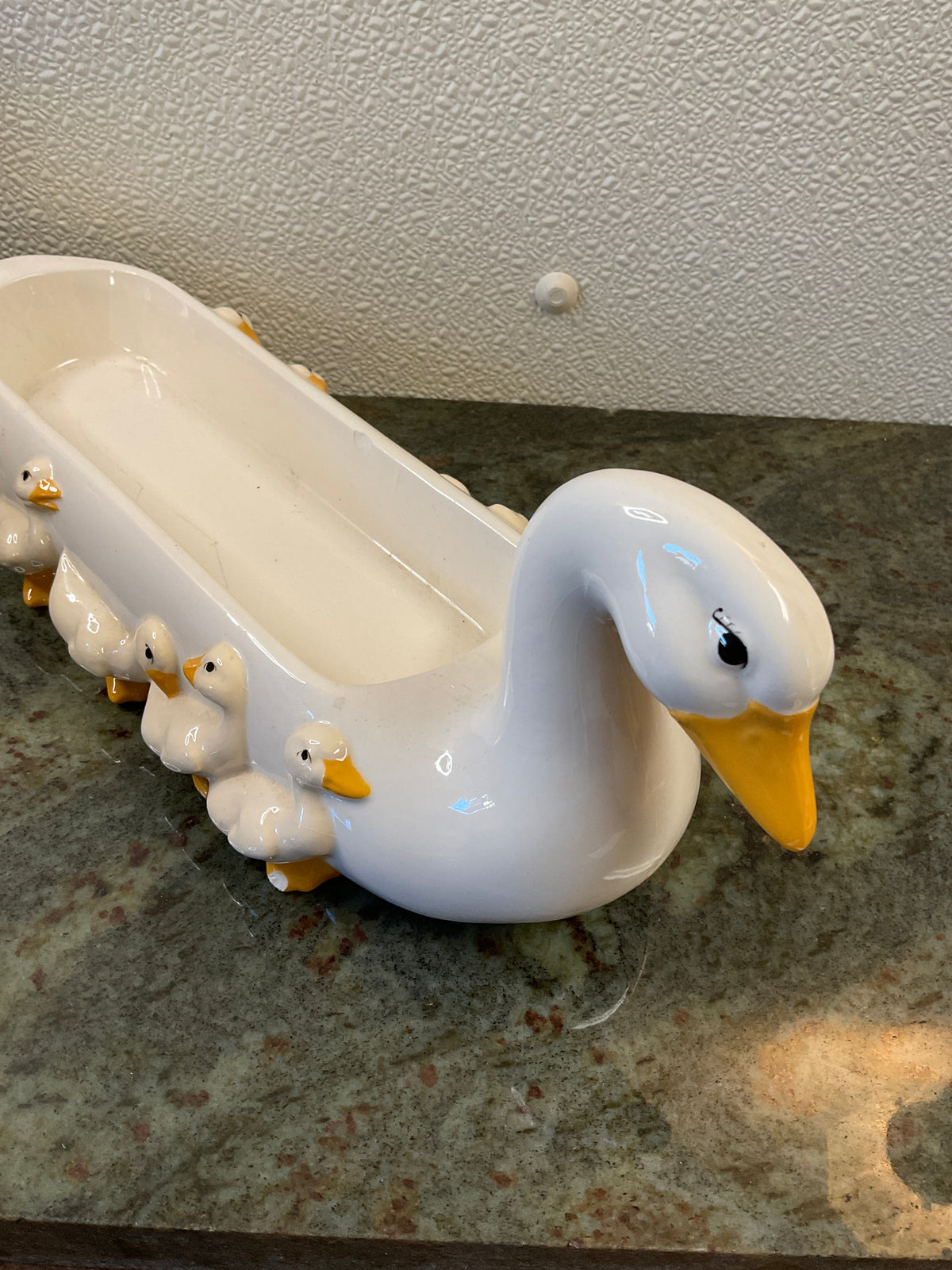 Vintage Fitz and Floyd Mother Duck and Ducklings