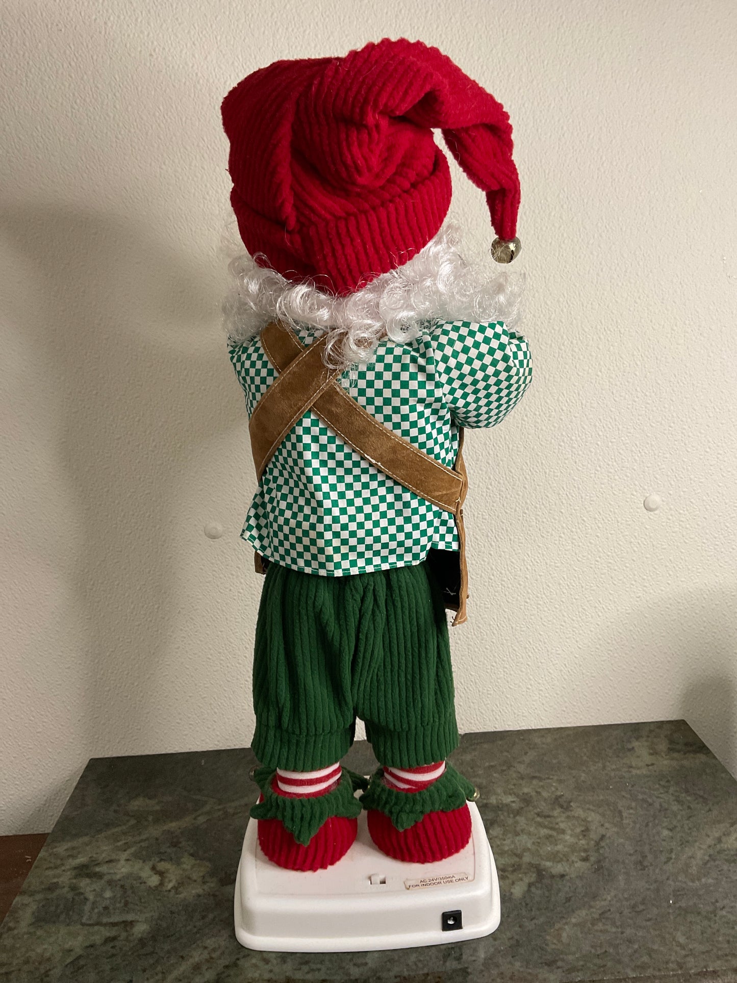 Vintage Animated Santa’s Worksop Elf-No Cord