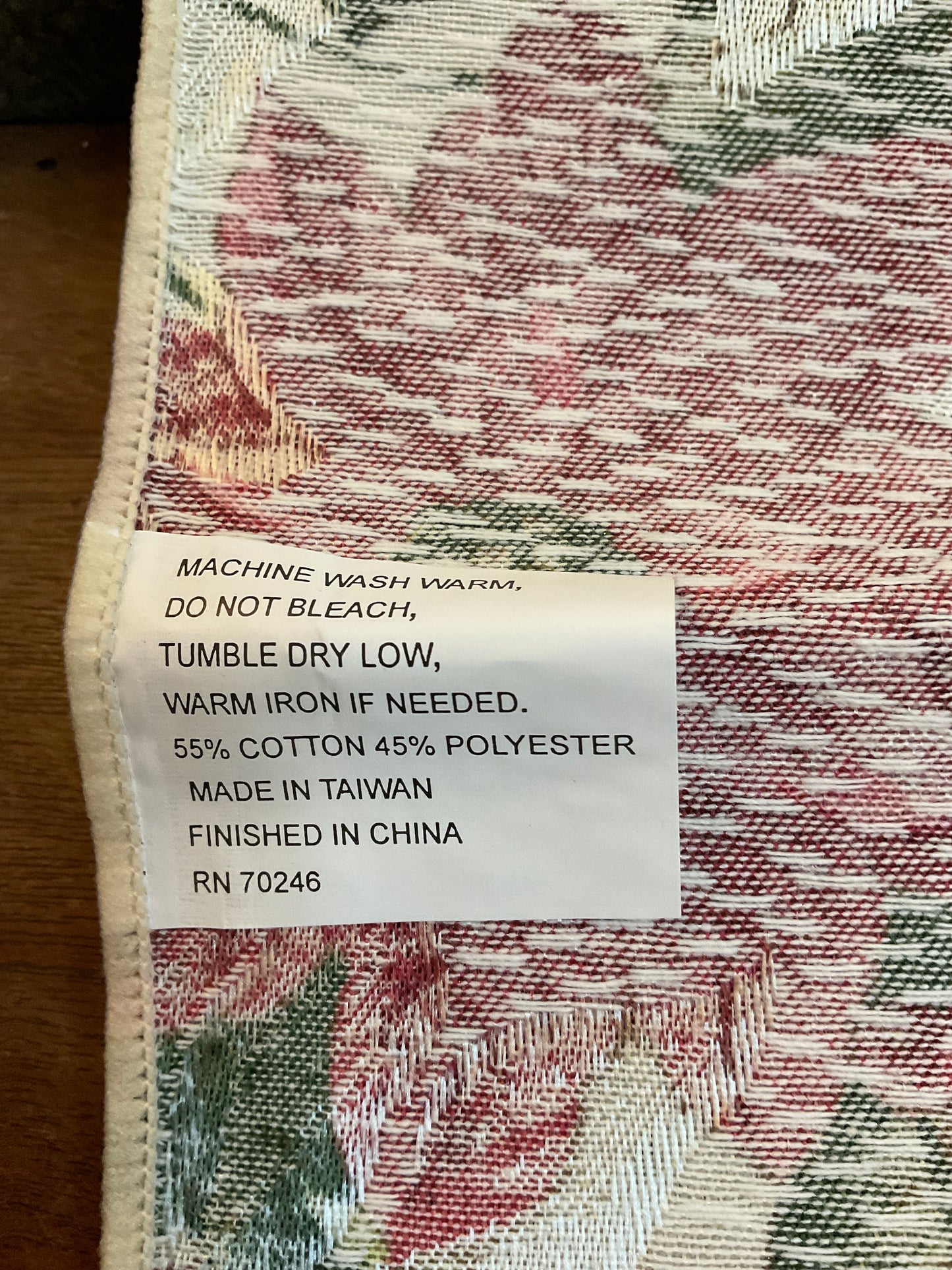 Glitter Poinsettia Napkin