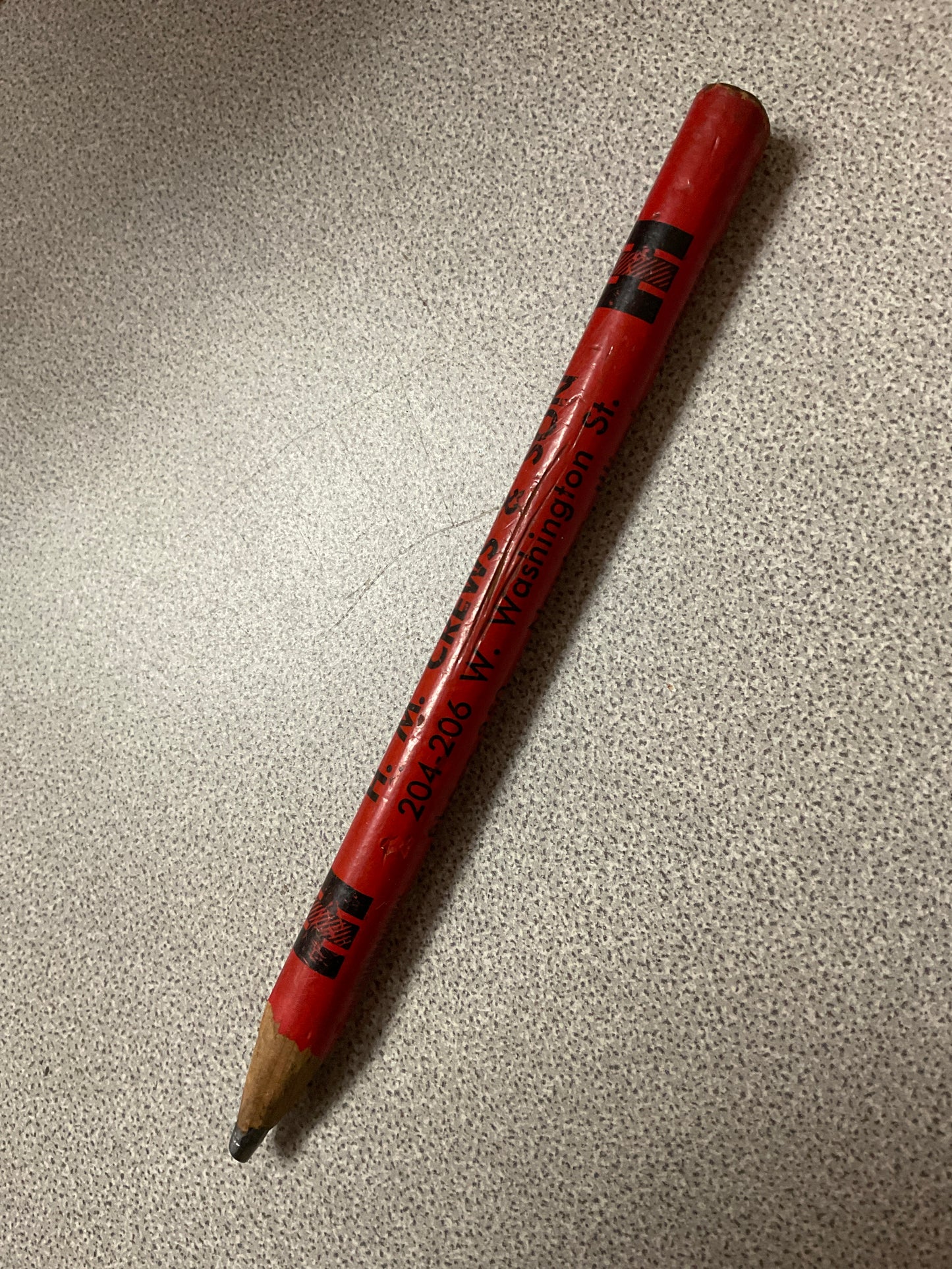 H.M. Crews&Son Advertising Pencil