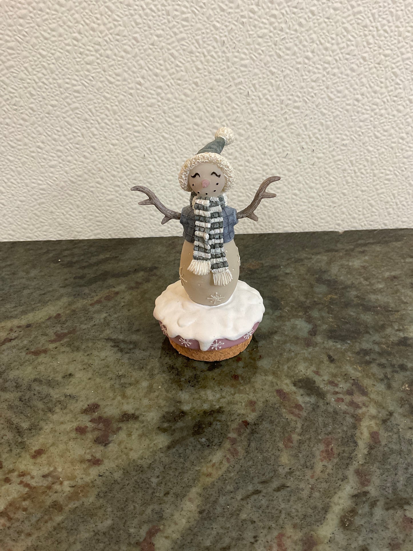 The Grand Snowman Star Candle Topper