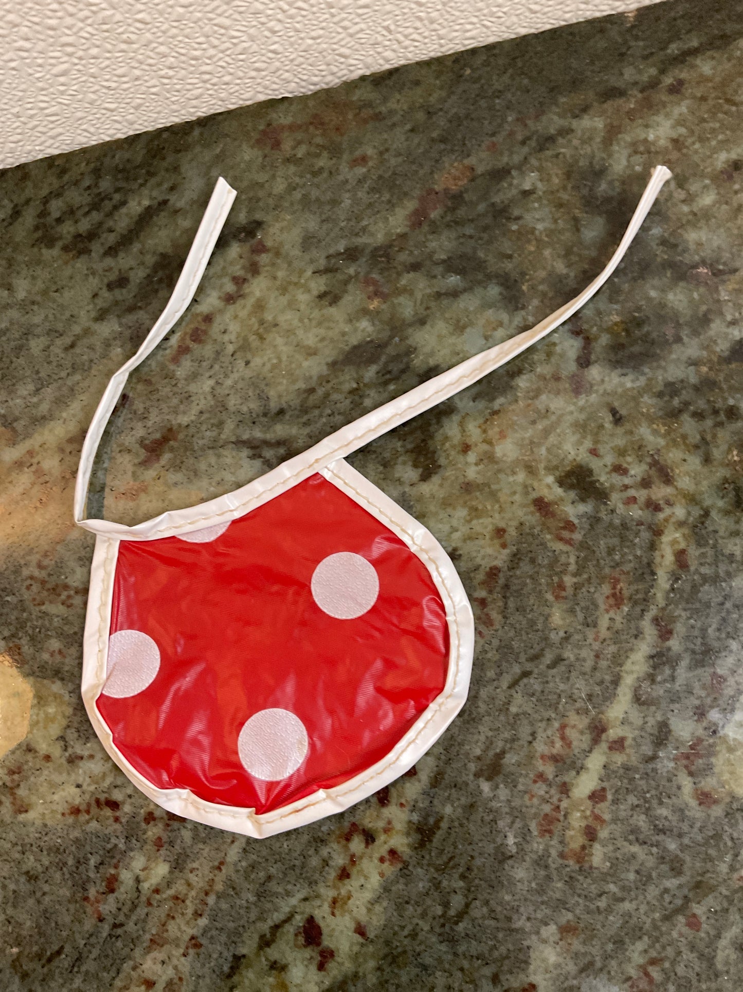 Doll plastic Bib