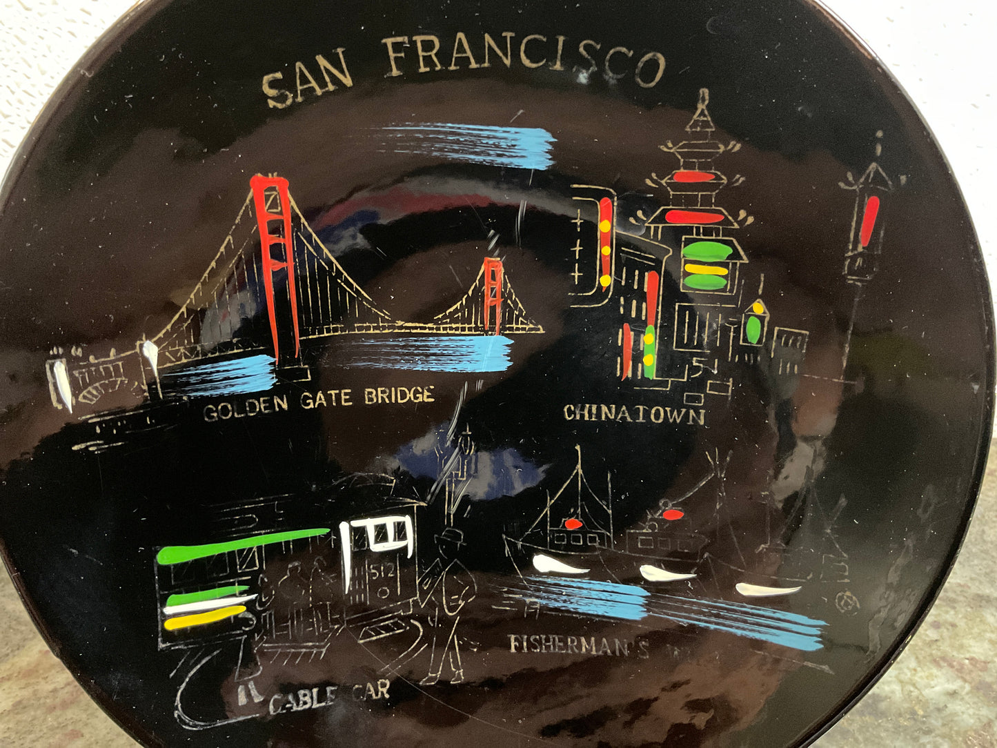 San Francisco Souvenir Dish