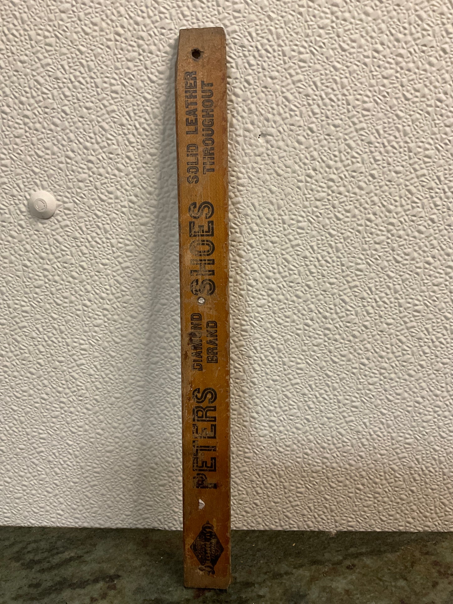JW Stumme Denver IA Wood 12” Advertising Ruler