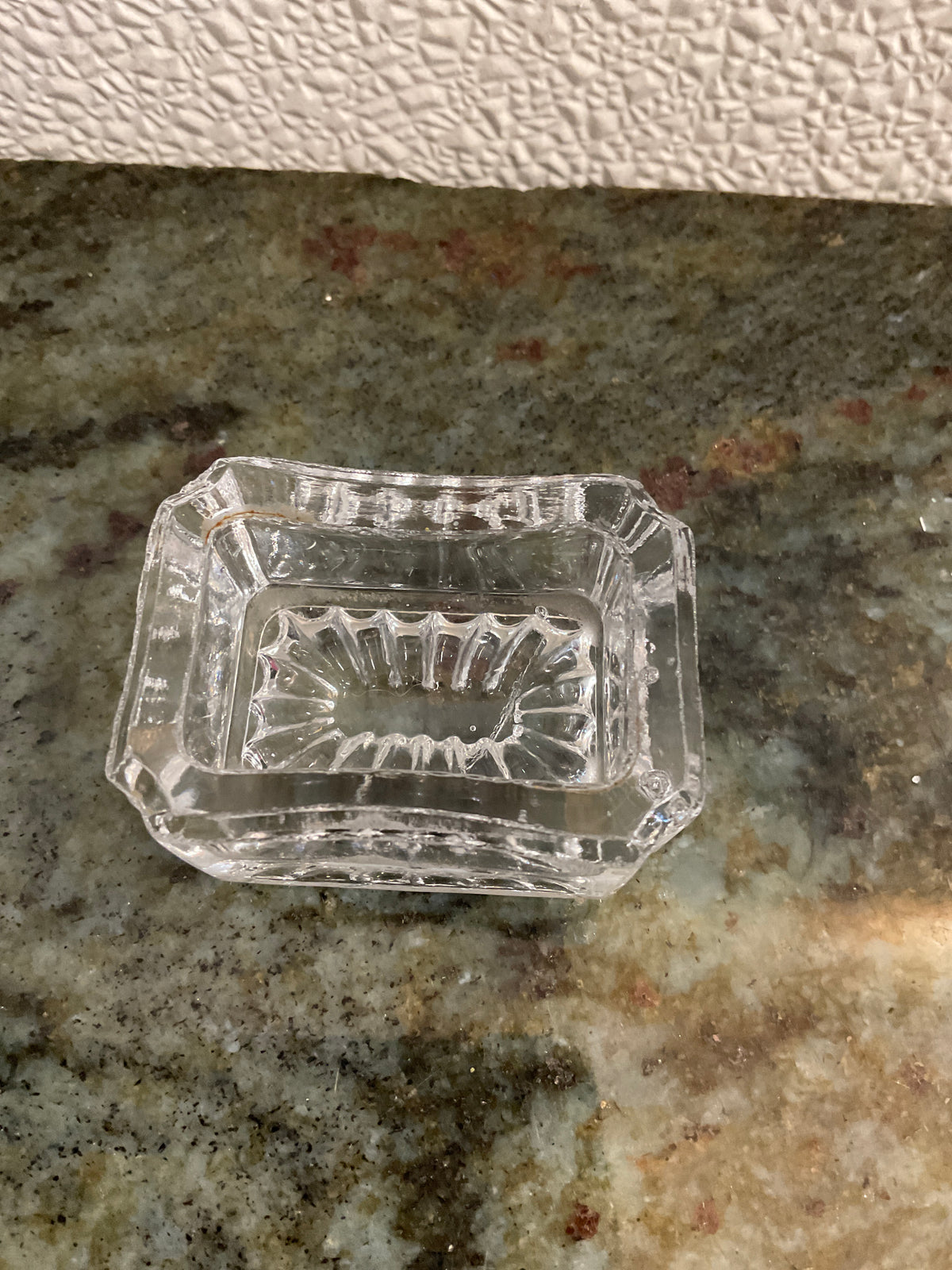 Pressed Glass Open Salt Cellar