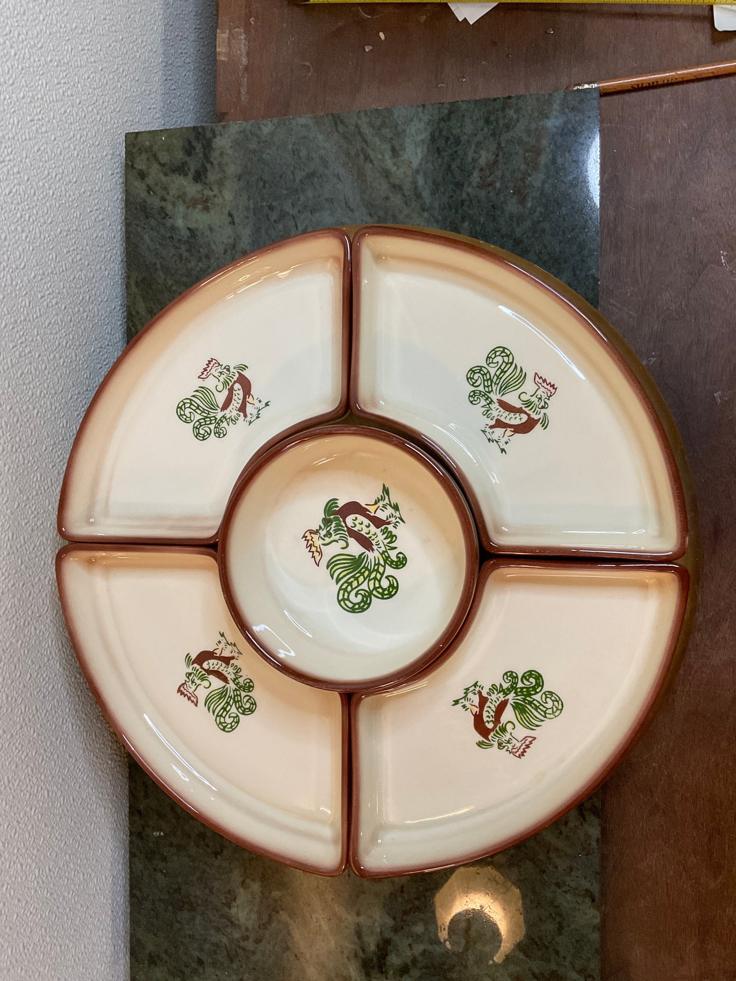 Chip&Dip Set/Lazy Susan