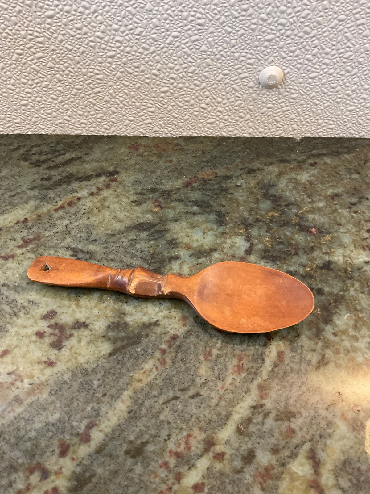 Vintage Hand Carved Spoon