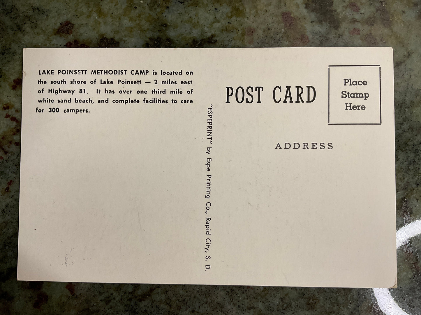 Vintage 1952 Post Card