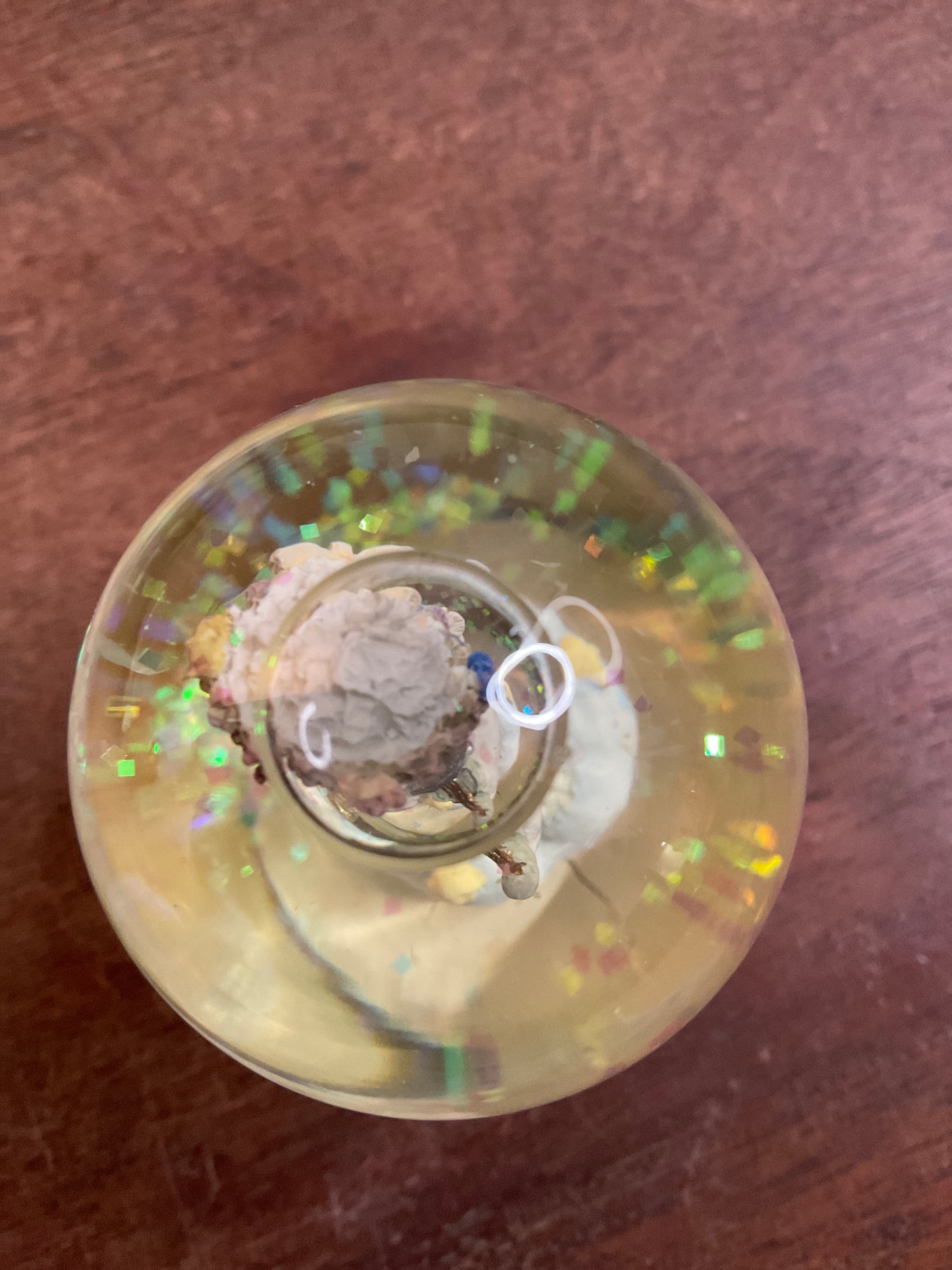 Dreamsickle w/Fiddle 2.5” Snow Globe