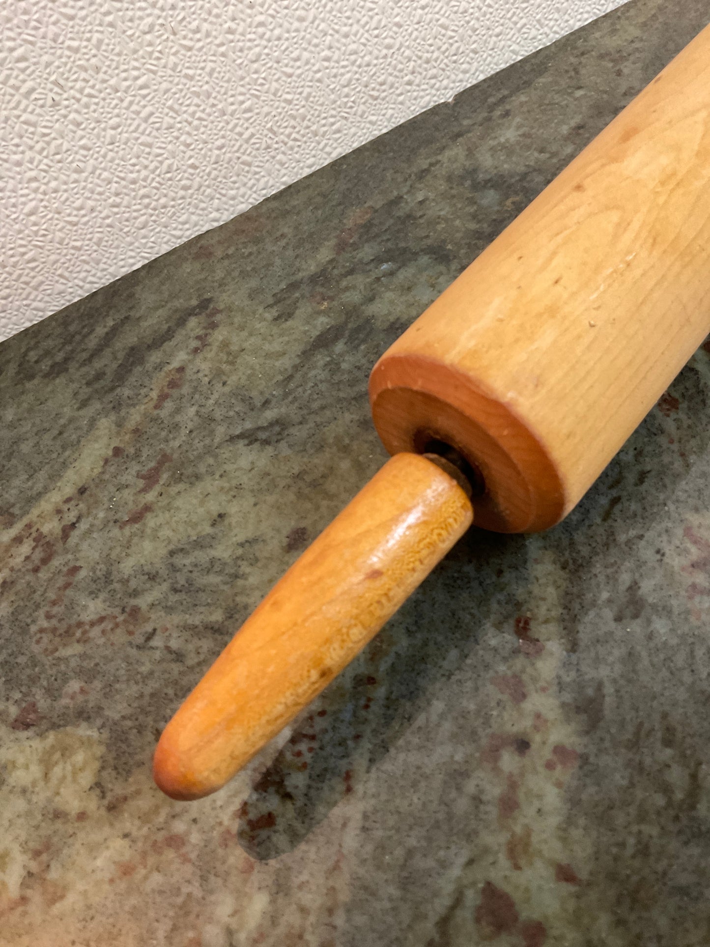 Vintage Wood Maple Rolling Pin