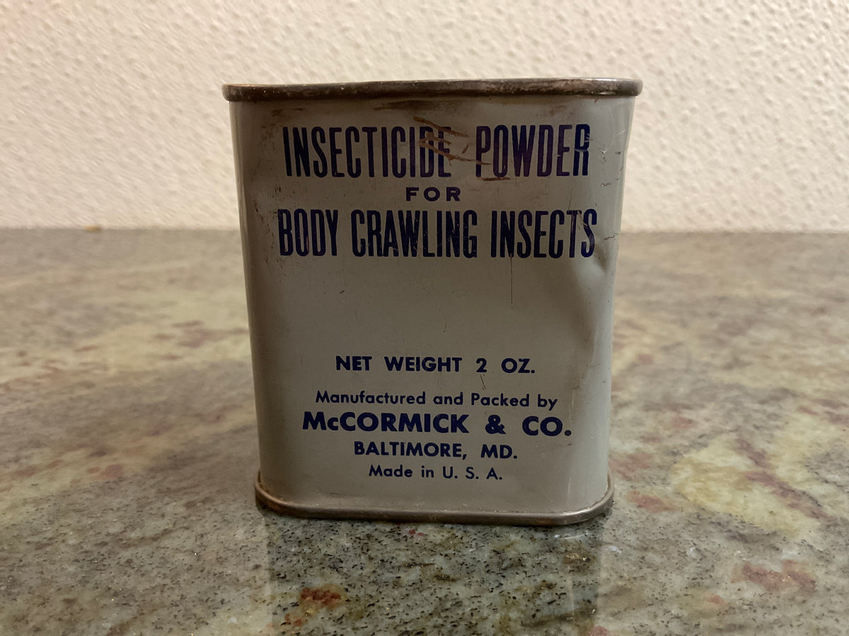 World War ll Military Issued Insecticide
