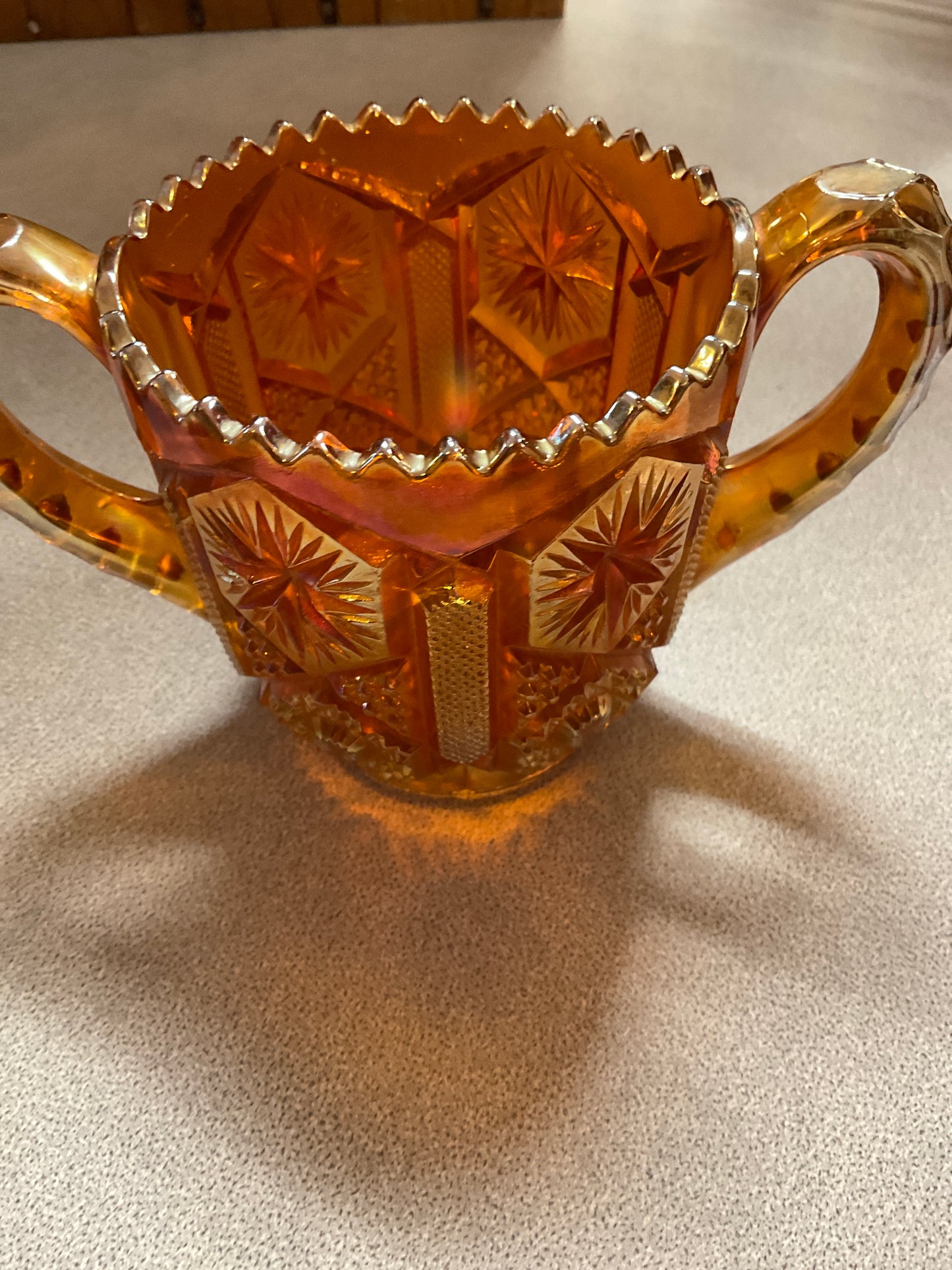 Imperial Glass Company Sugar Bowl