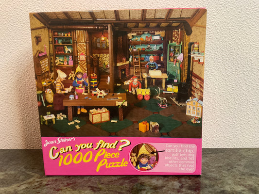 Can You Find? Elves Workshop 1000 Piece Puzzle