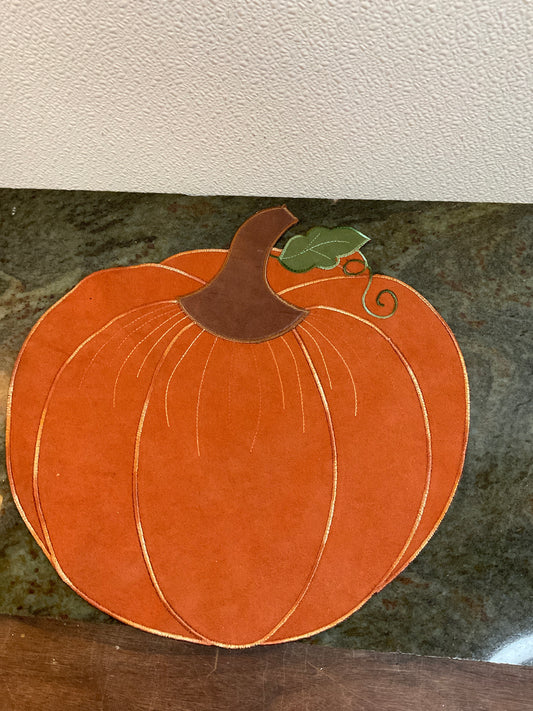 Large Pumpkin Appliqué