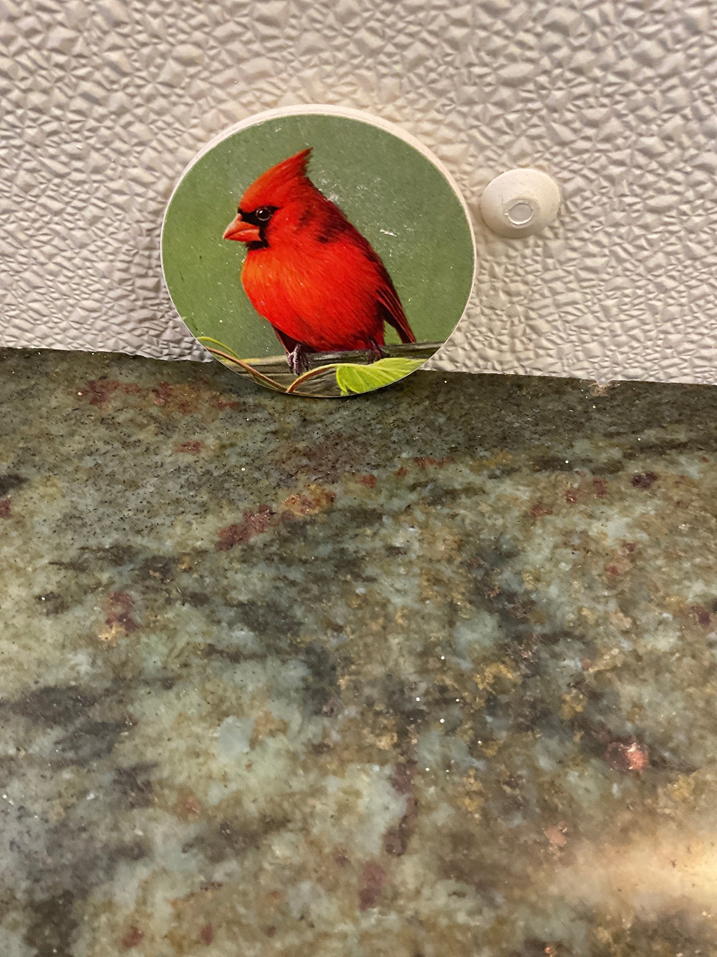 Vintage Ceramic Cardinal Holder
